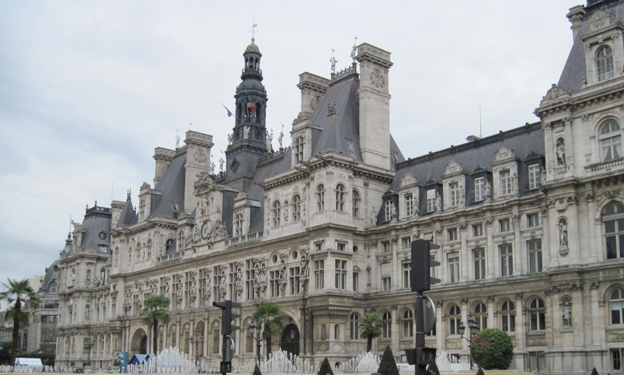 Parigi- Municipio di Parigi- (Hotel de Ville de Parigi) 124